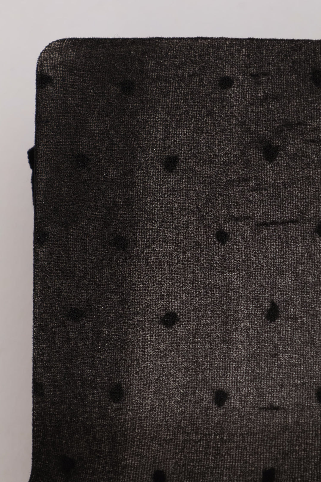 Sheer Spot Stocking  - Black