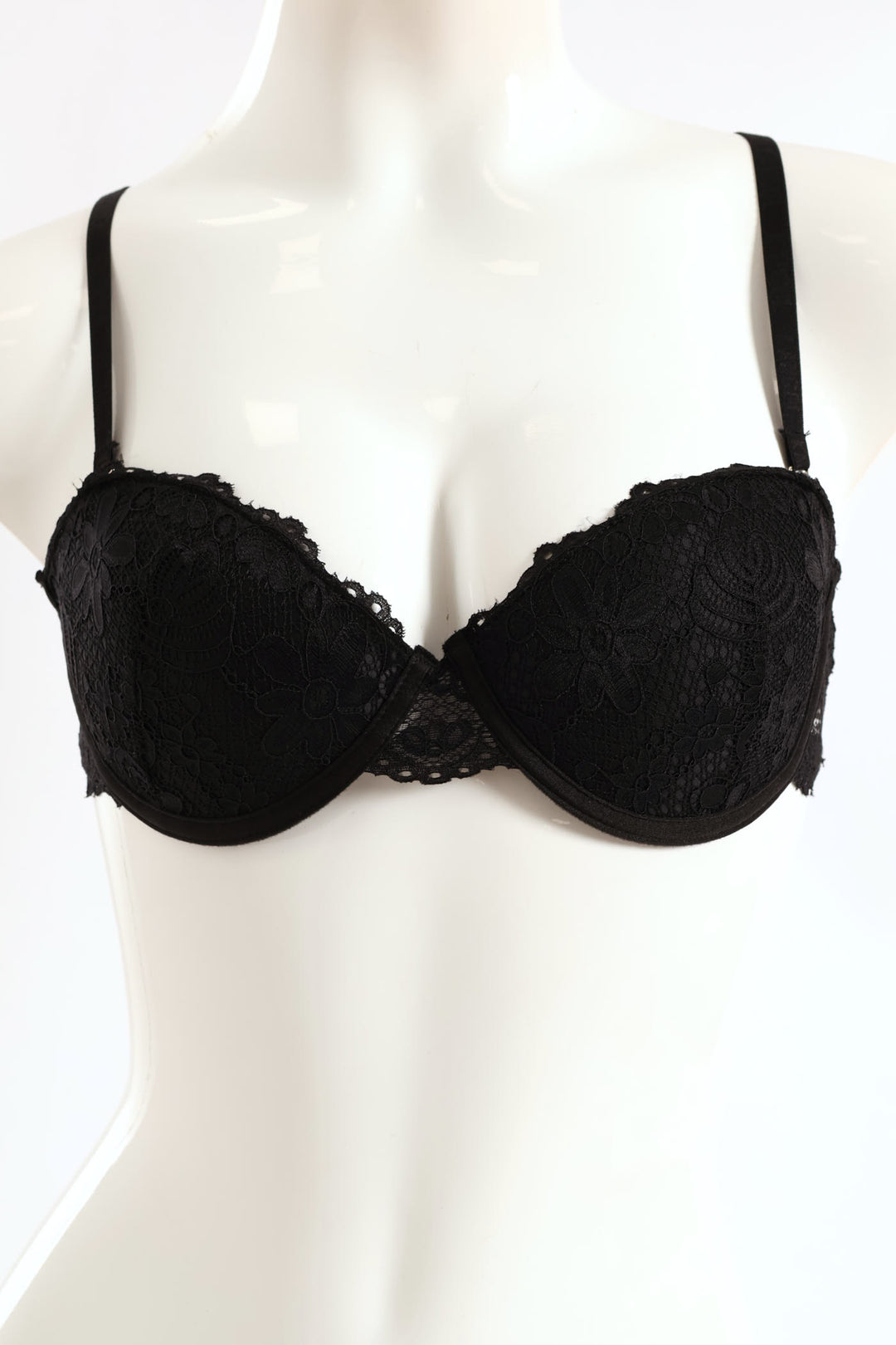 2 Pack Galloon Lace Multiway Bra - Teal/Black