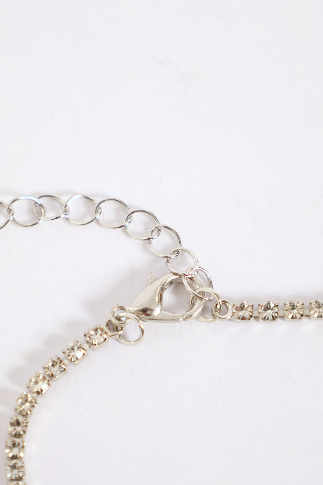 Diamante Anklet - Silver