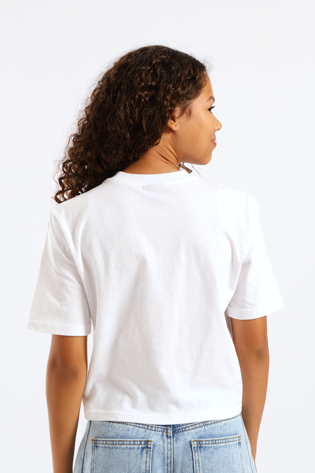 Girls Pancake Dreams Opp Tee - White