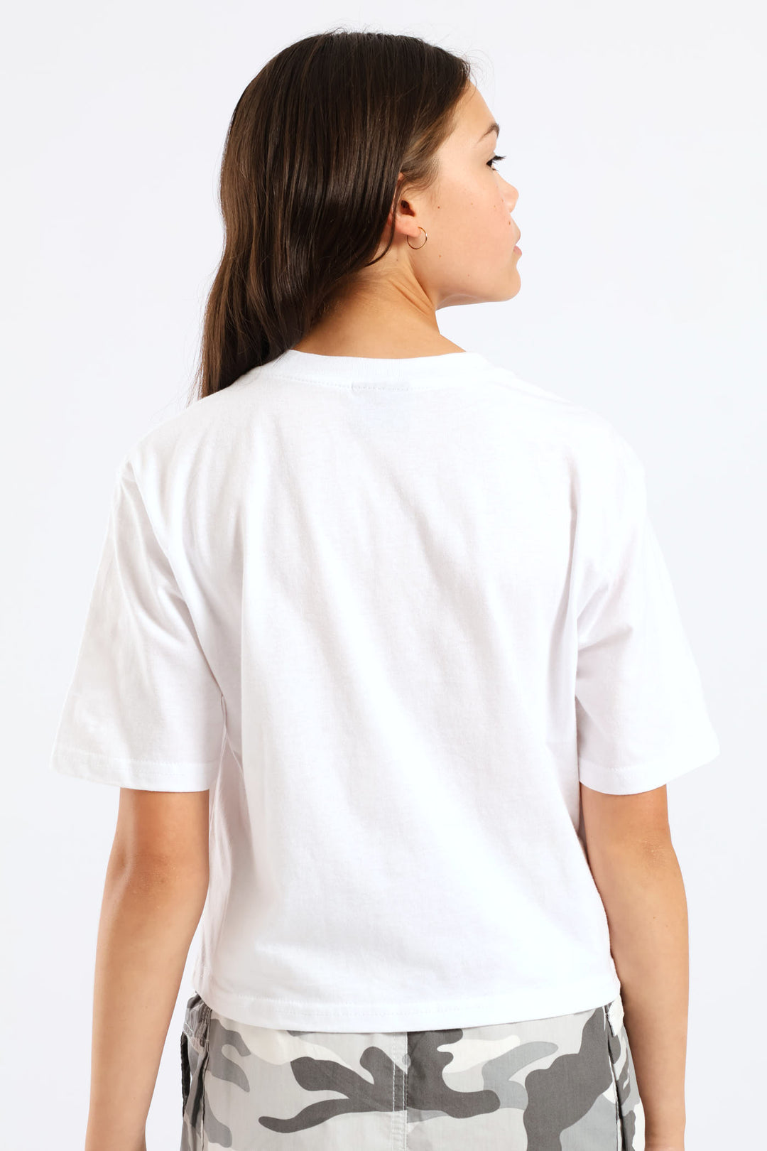 Girls La Oranges Tee - White