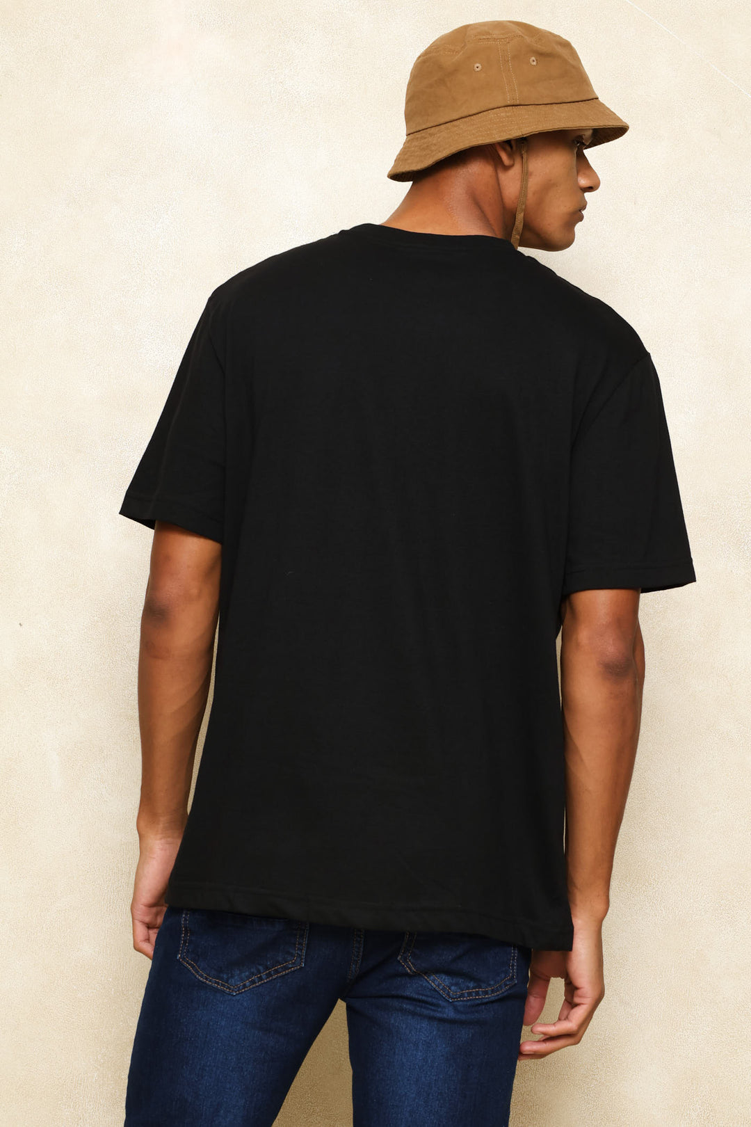 Short Sleeve Plain Tee - Black