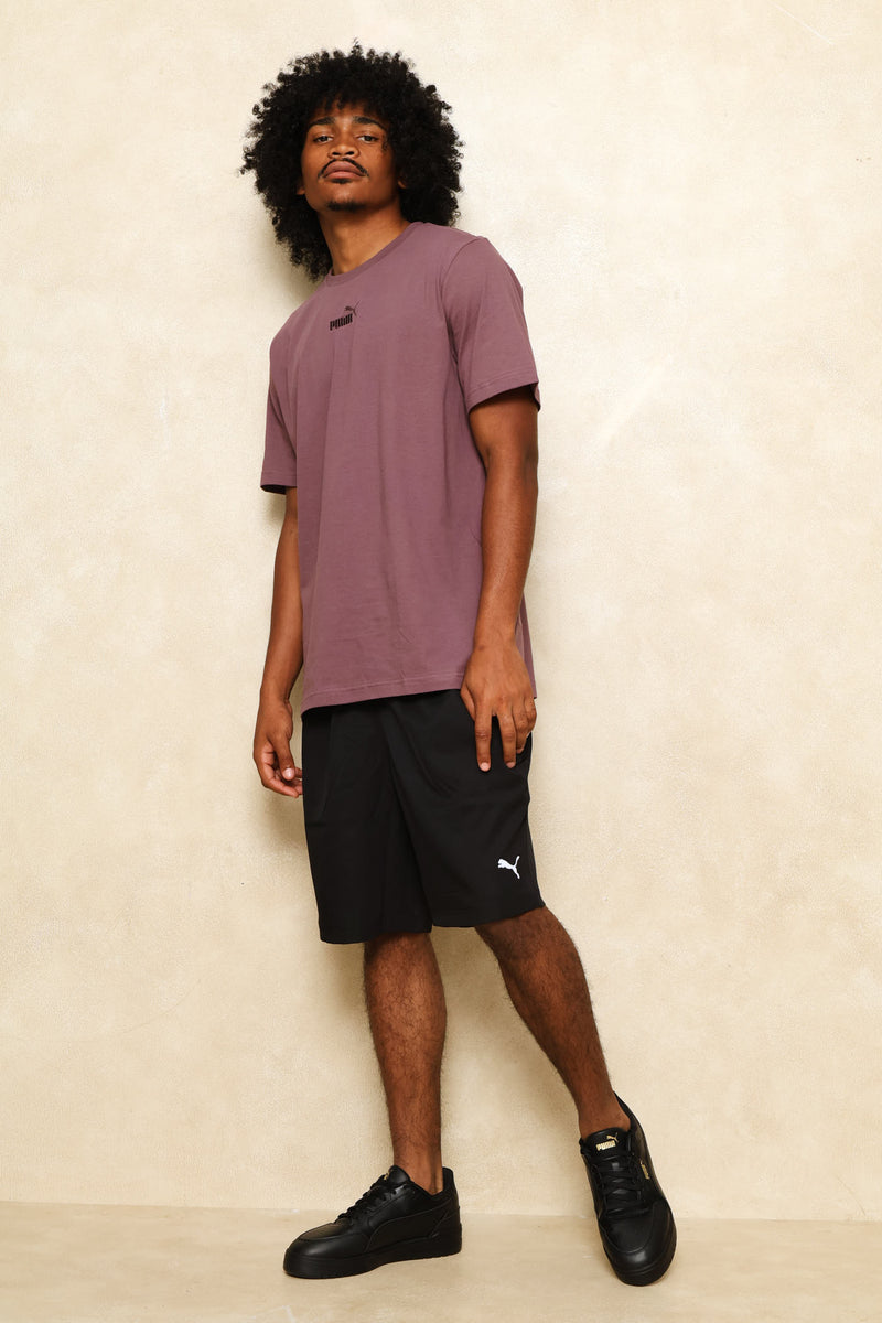 Essential Small No.1 Logo Centered Tee - Burgundy