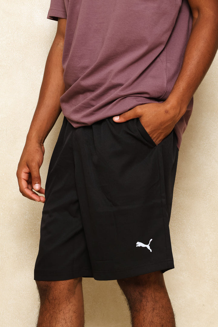 Essential Woven 9" Shorts - Black