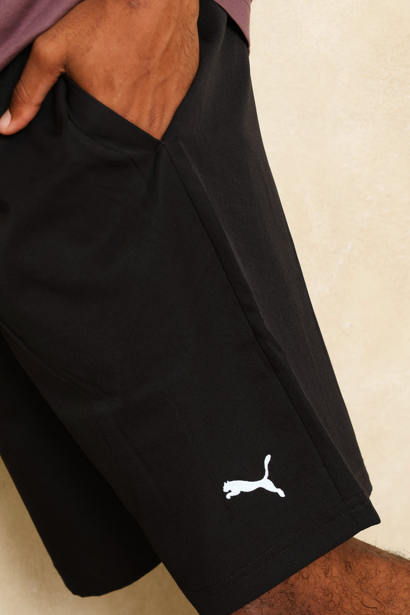 Essential Woven 9" Shorts - Black