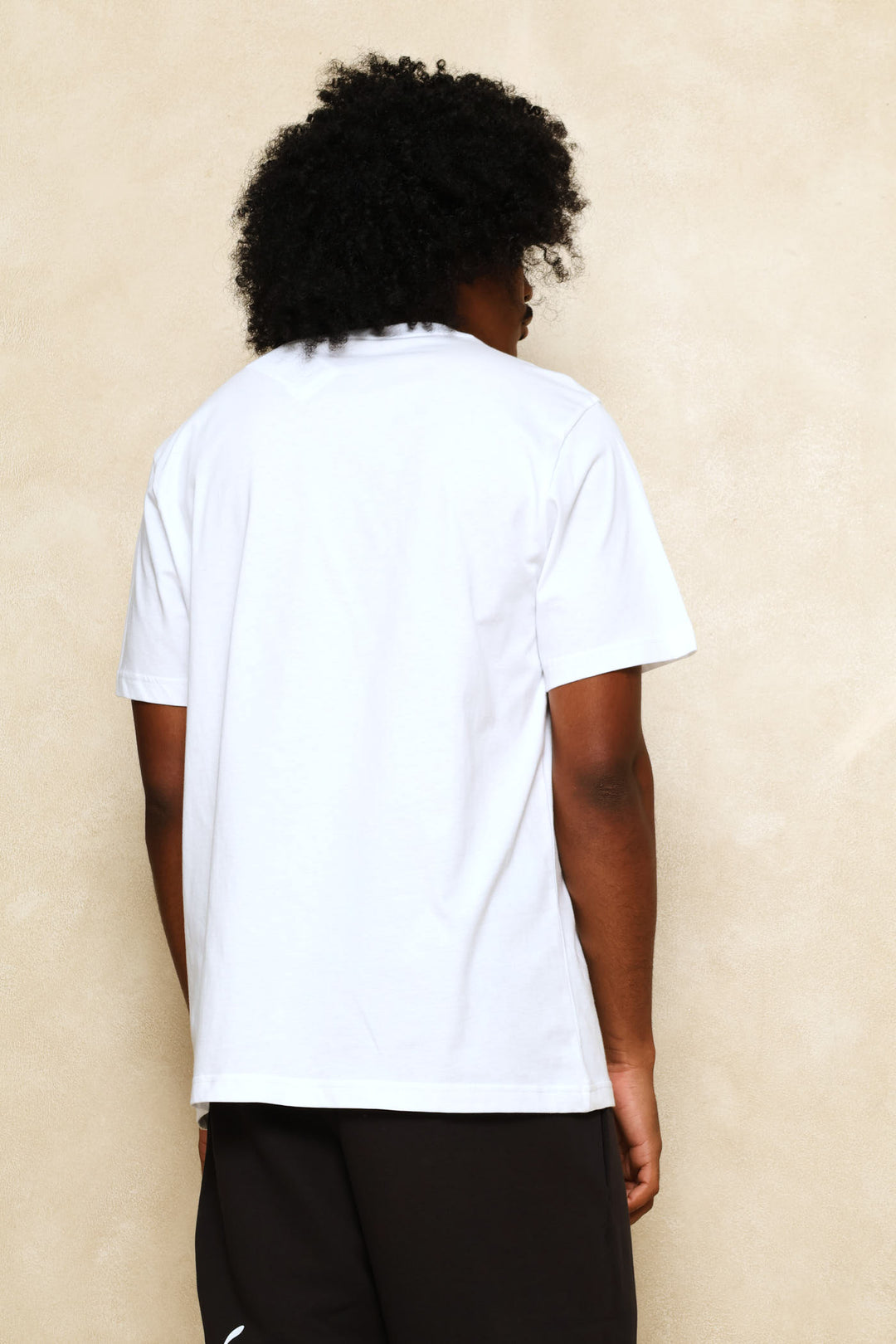 Layered Front Tee - White