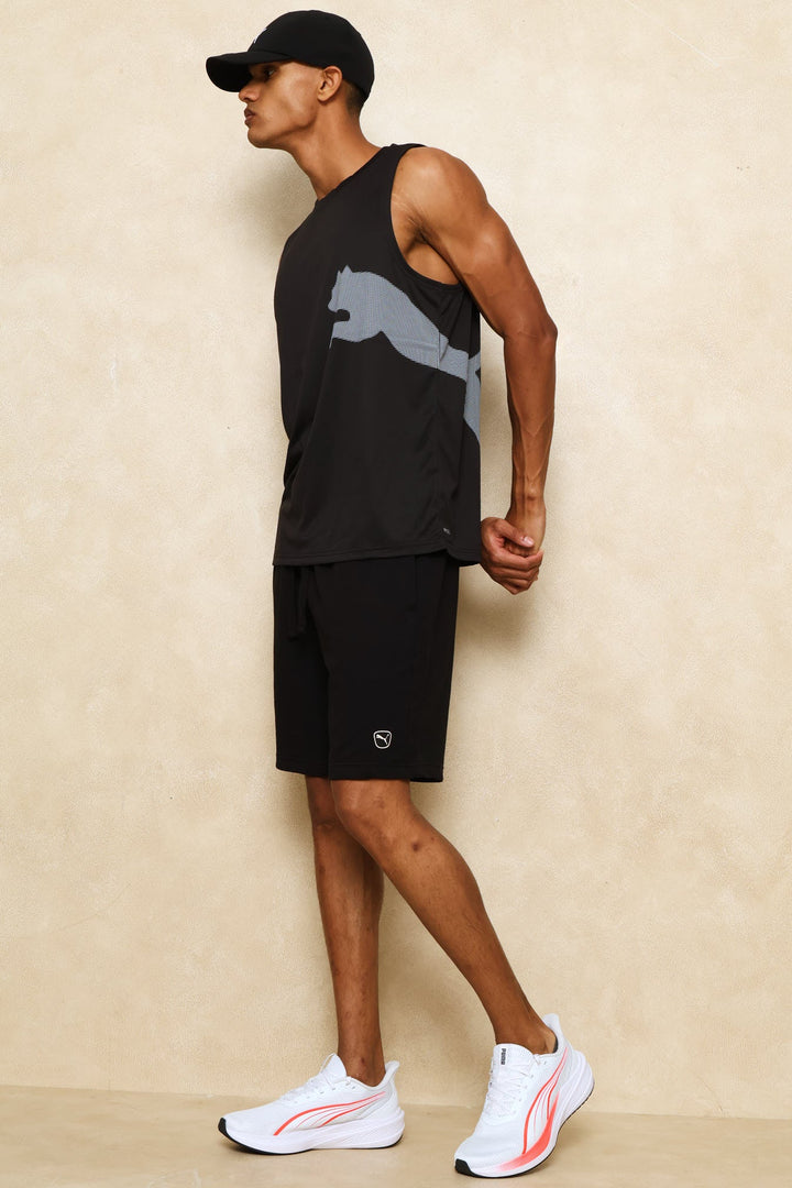 M Tad Big Logo Tank - Black