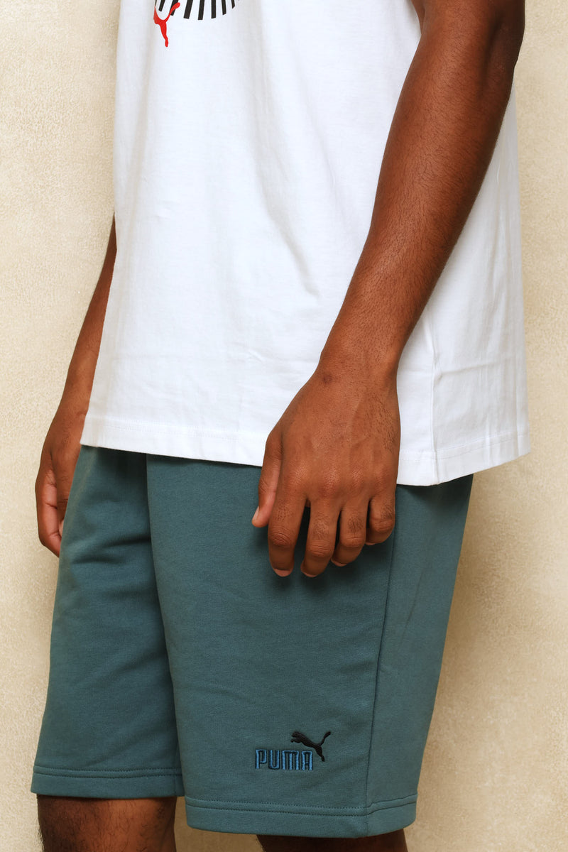 Essential 2 Color No. 1 Logo 10" Shorts - Petrol