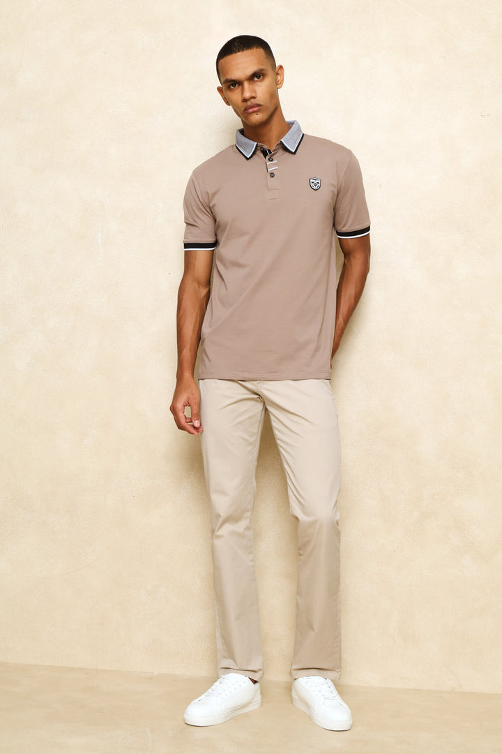 Ledger Plain Golfer - Taupe