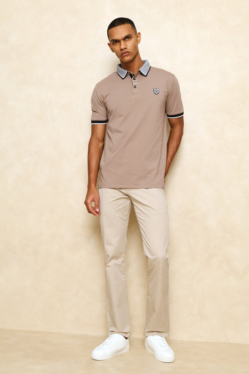 Ledger Plain Golfer - Taupe