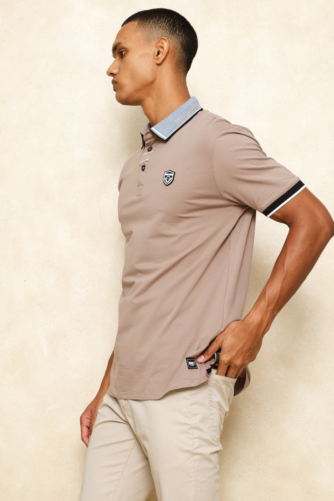 Ledger Plain Golfer - Taupe
