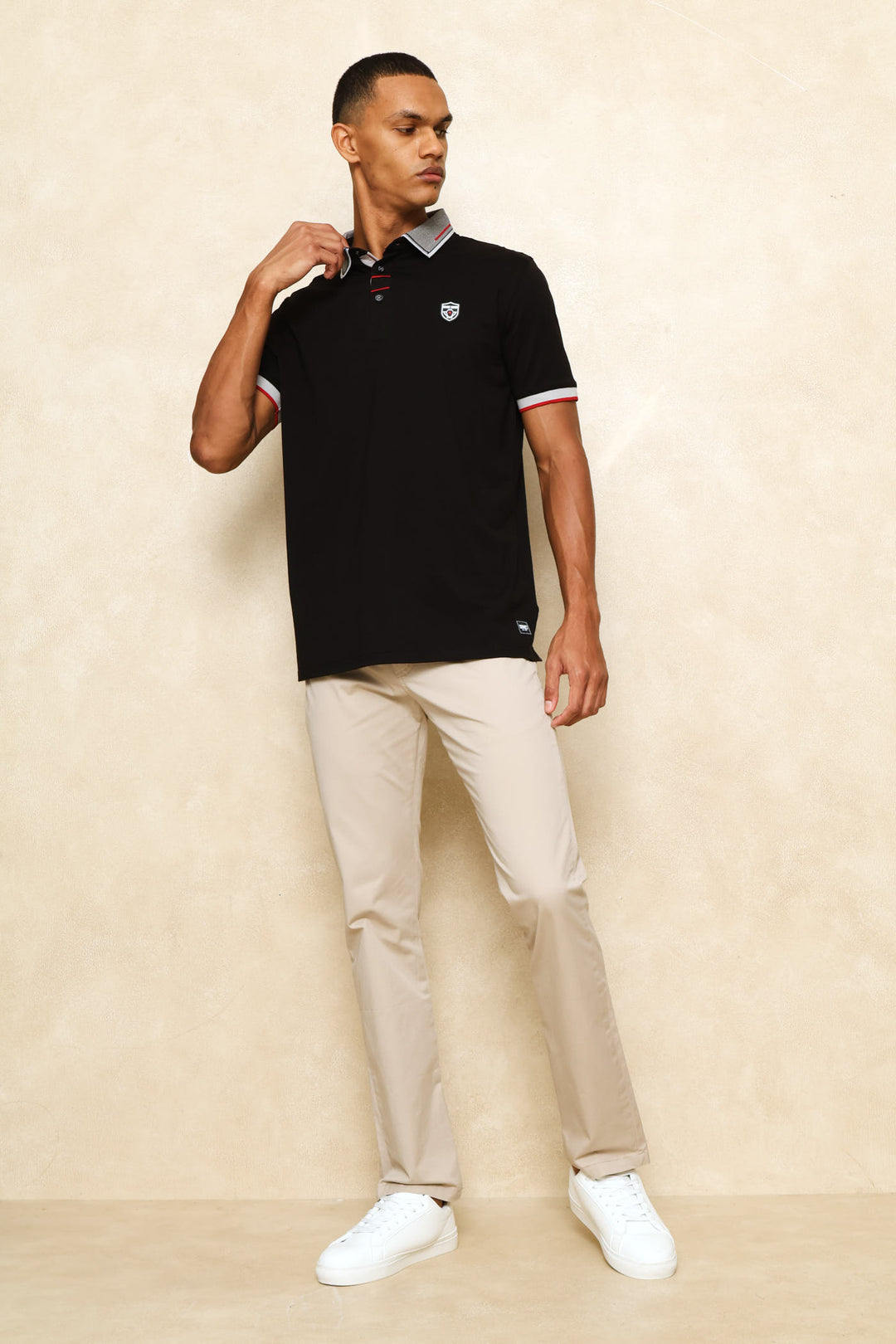 Ledger Plain Golfer - Black