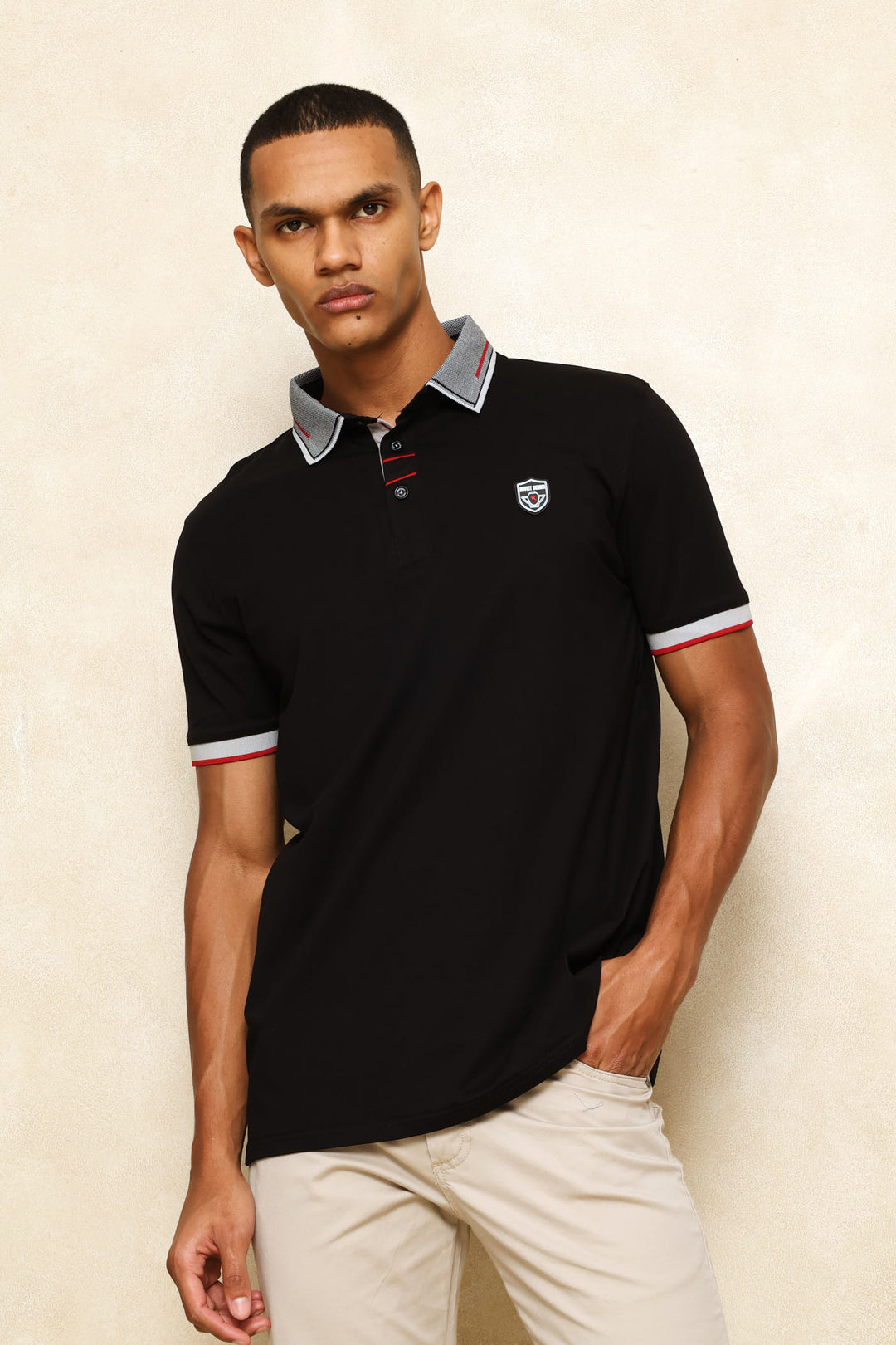 Ledger Plain Golfer - Black