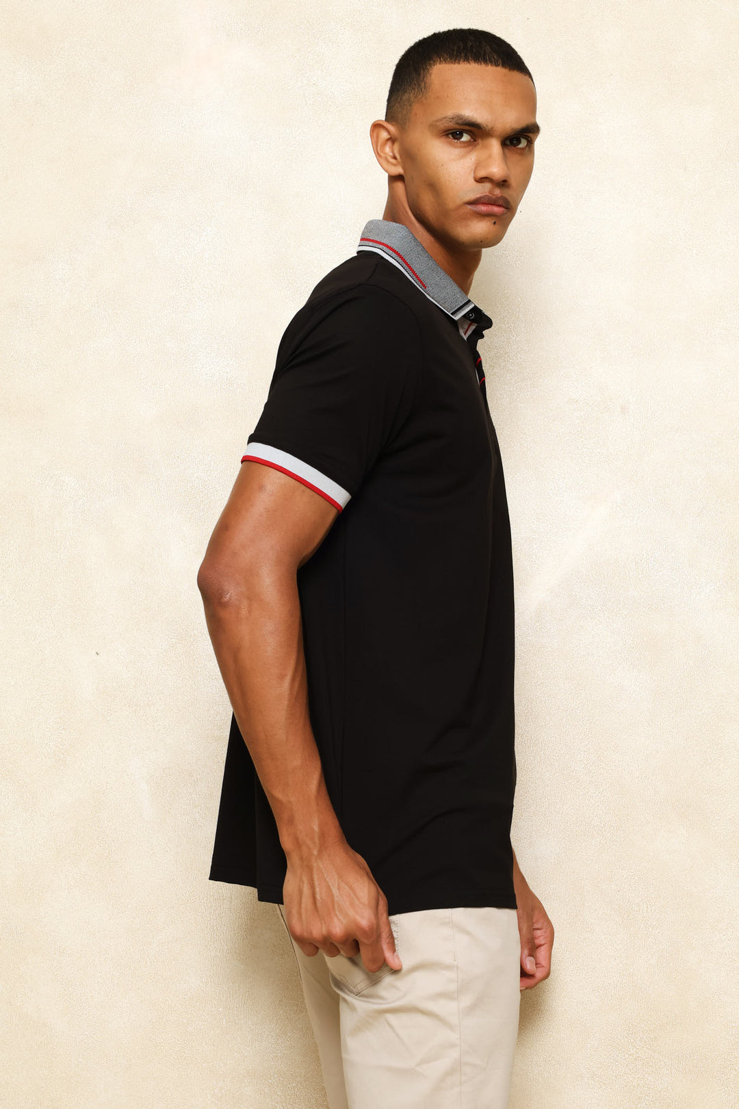 Ledger Plain Golfer - Black