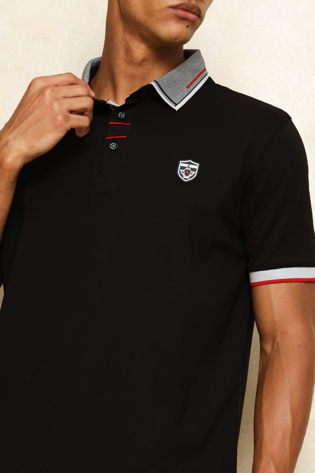 Ledger Plain Golfer - Black