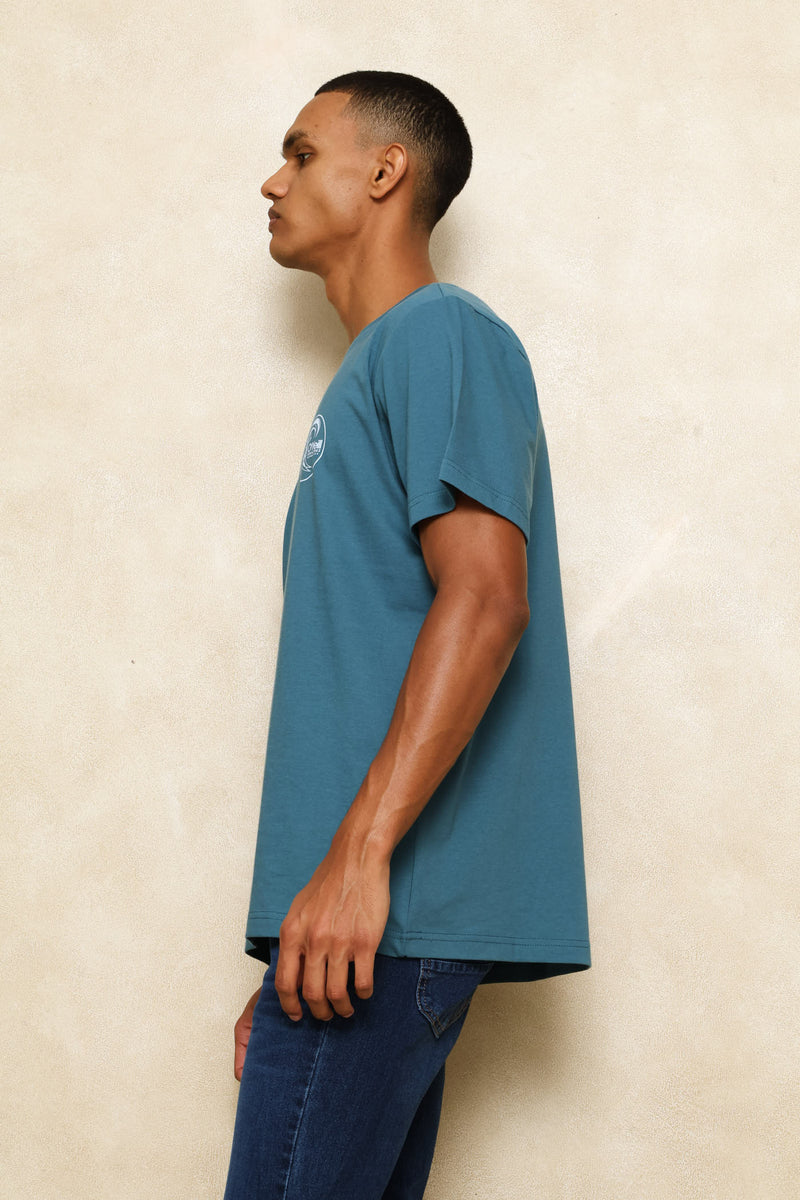 Circle Surfer Tee - Teal