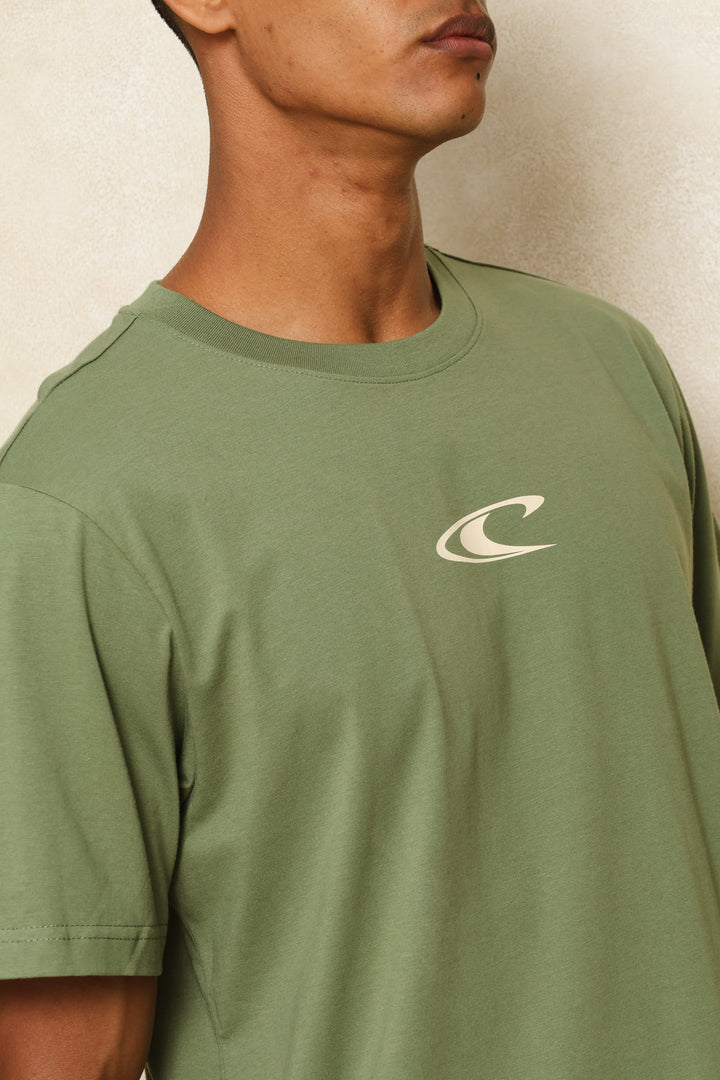 Wave Crest Tee - Fatigue