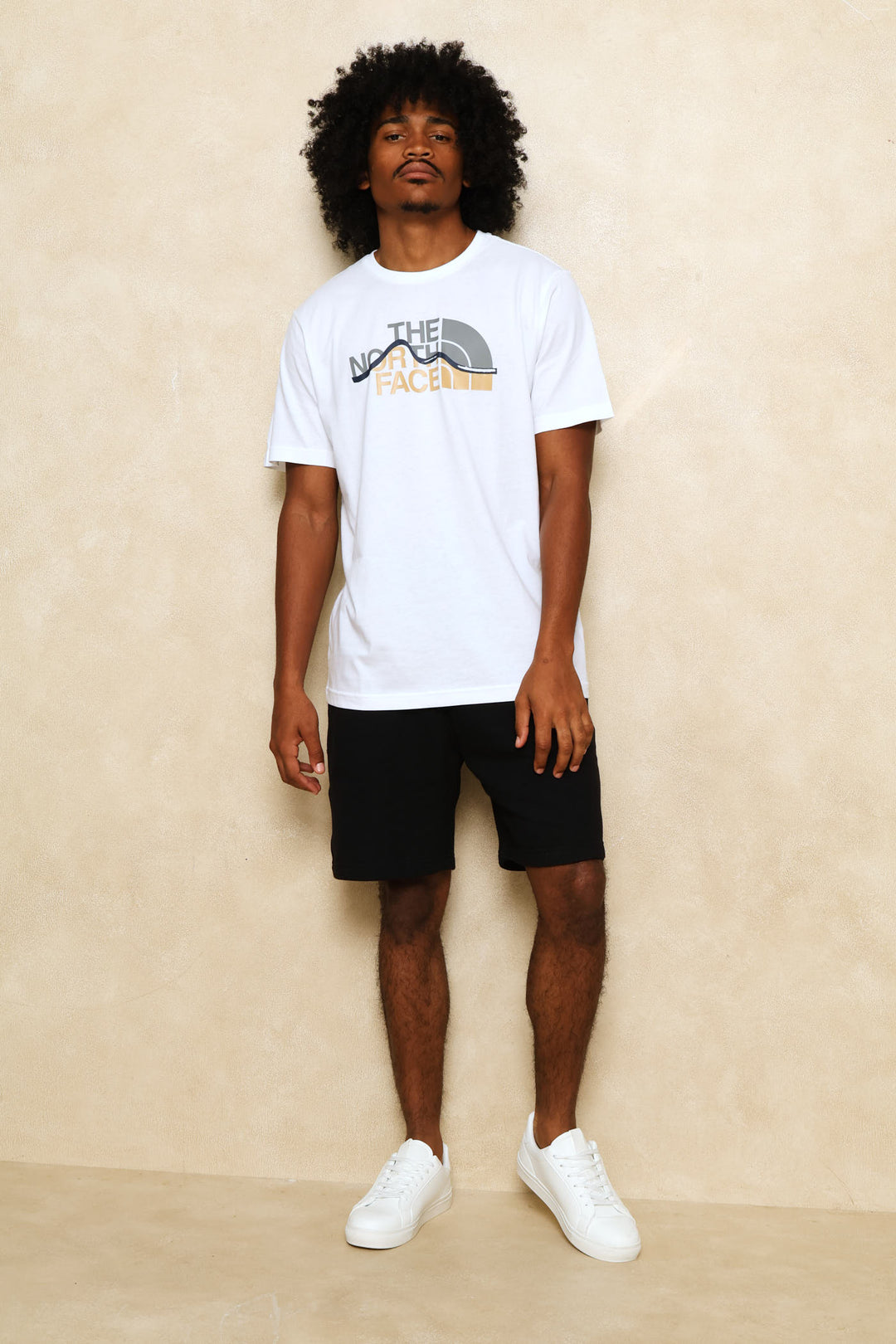 Mountain Line Tee - White