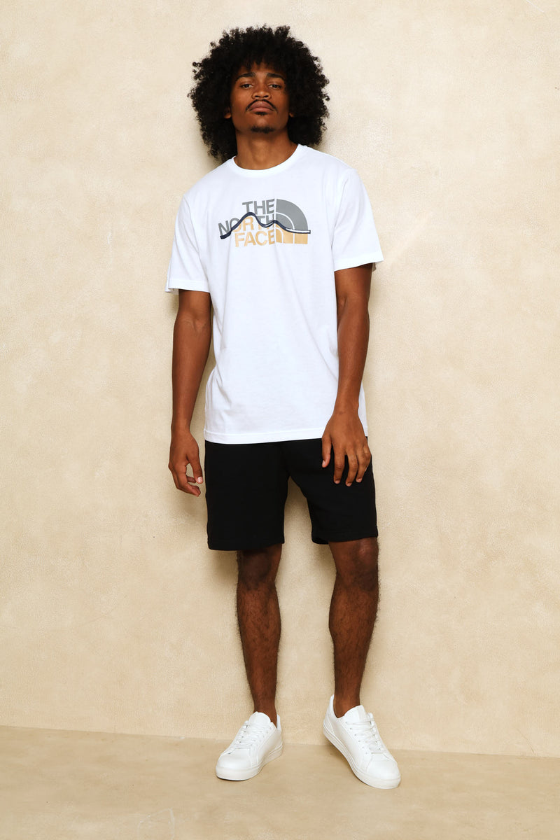 Mountain Line Tee - White
