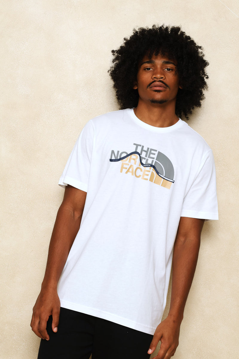 Mountain Line Tee - White