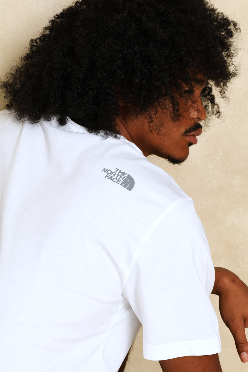 Mountain Line Tee - White