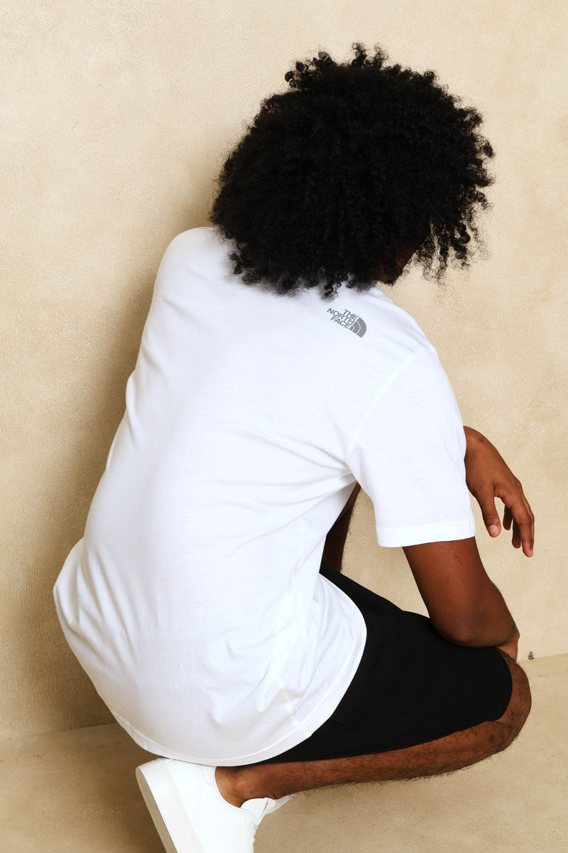 Mountain Line Tee - White