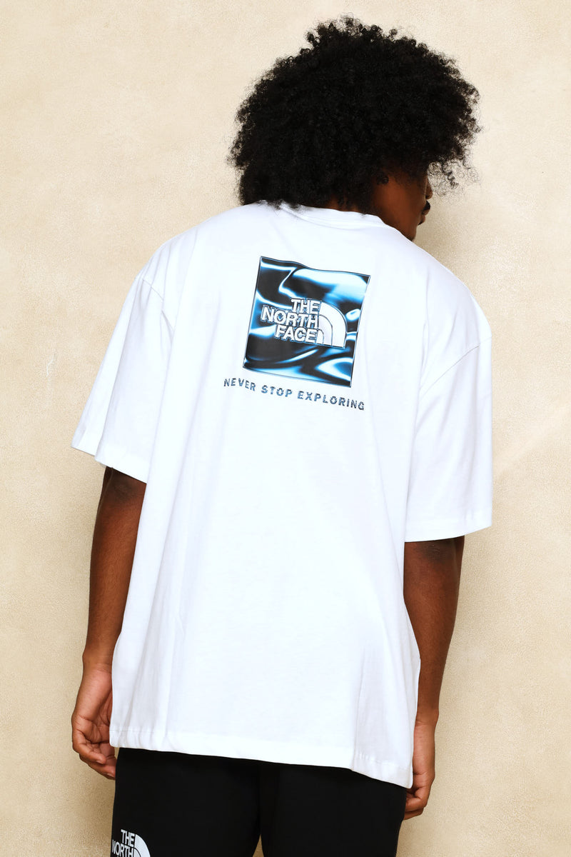 Liquid Box Nse Oversized Grahpic Tee - White