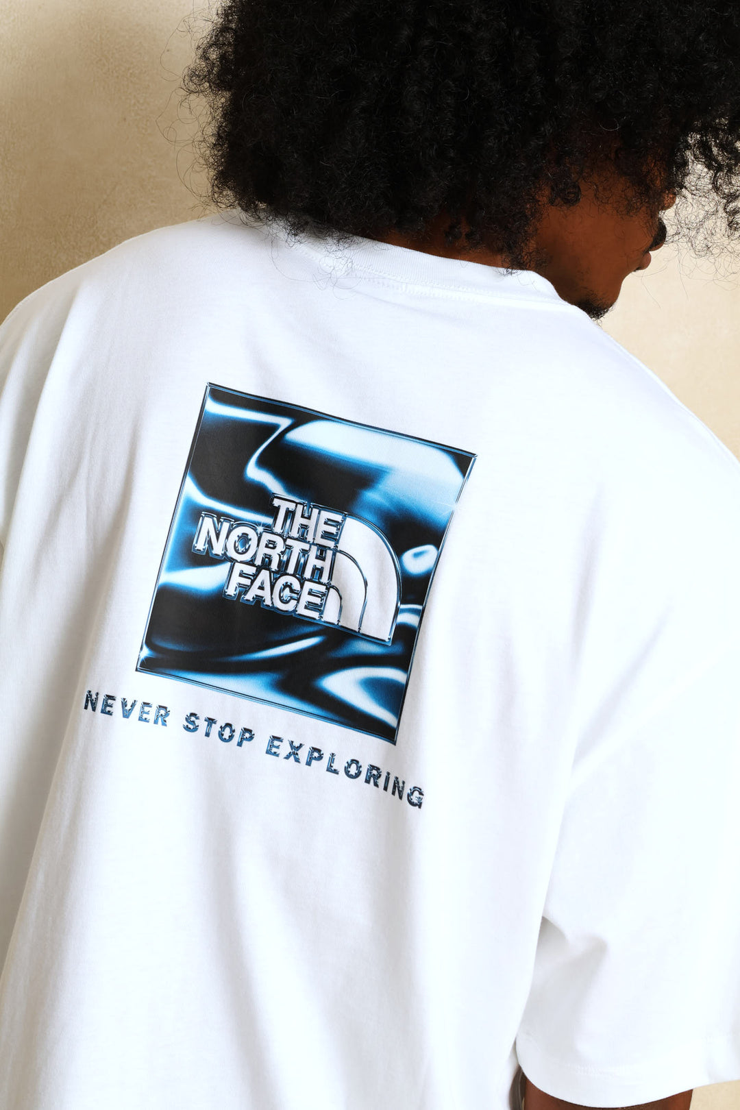 Liquid Box Nse Oversized Grahpic Tee - White