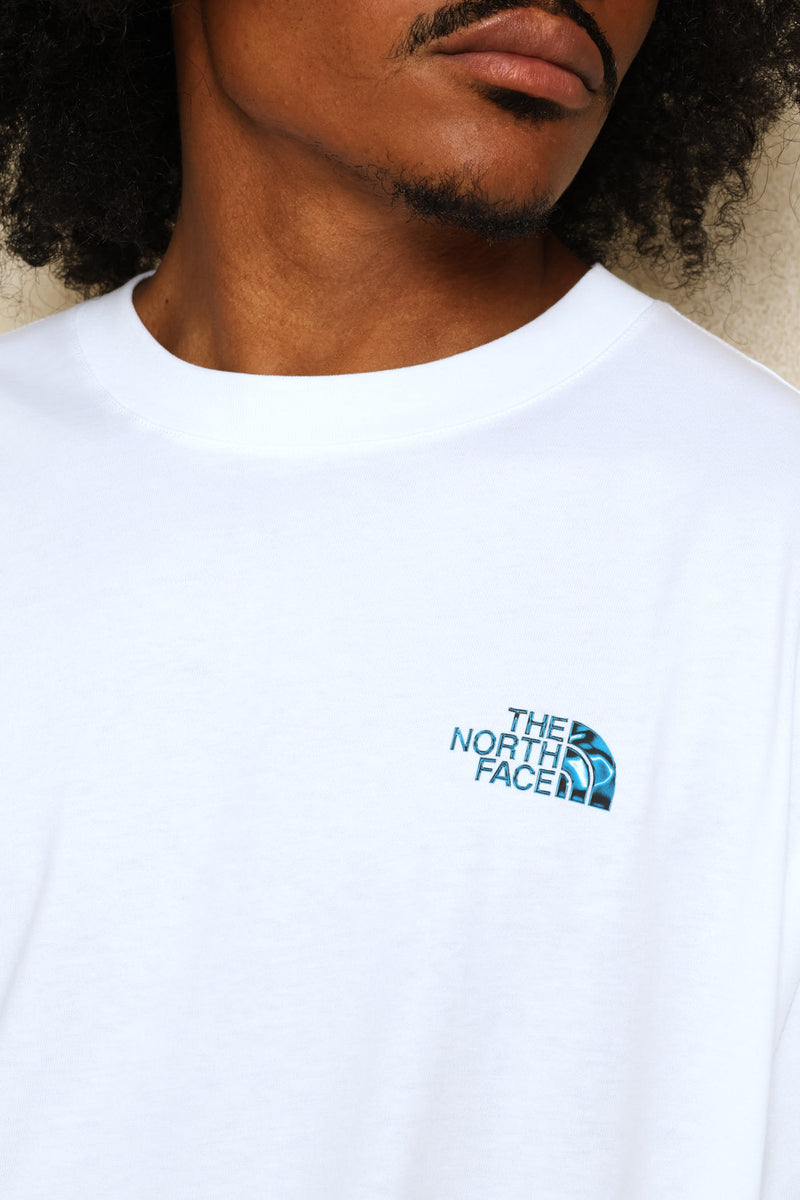 Liquid Box Nse Oversized Grahpic Tee - White