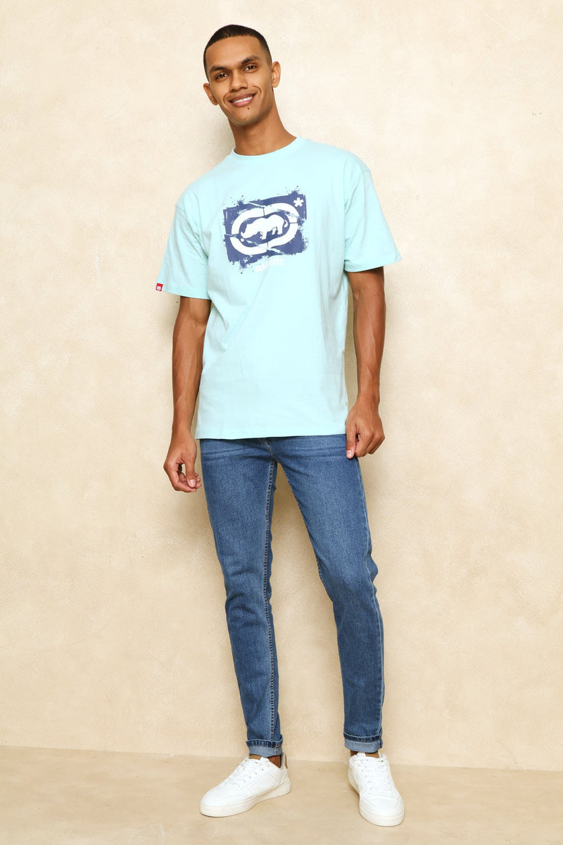 Rhino Star Tee - Mint