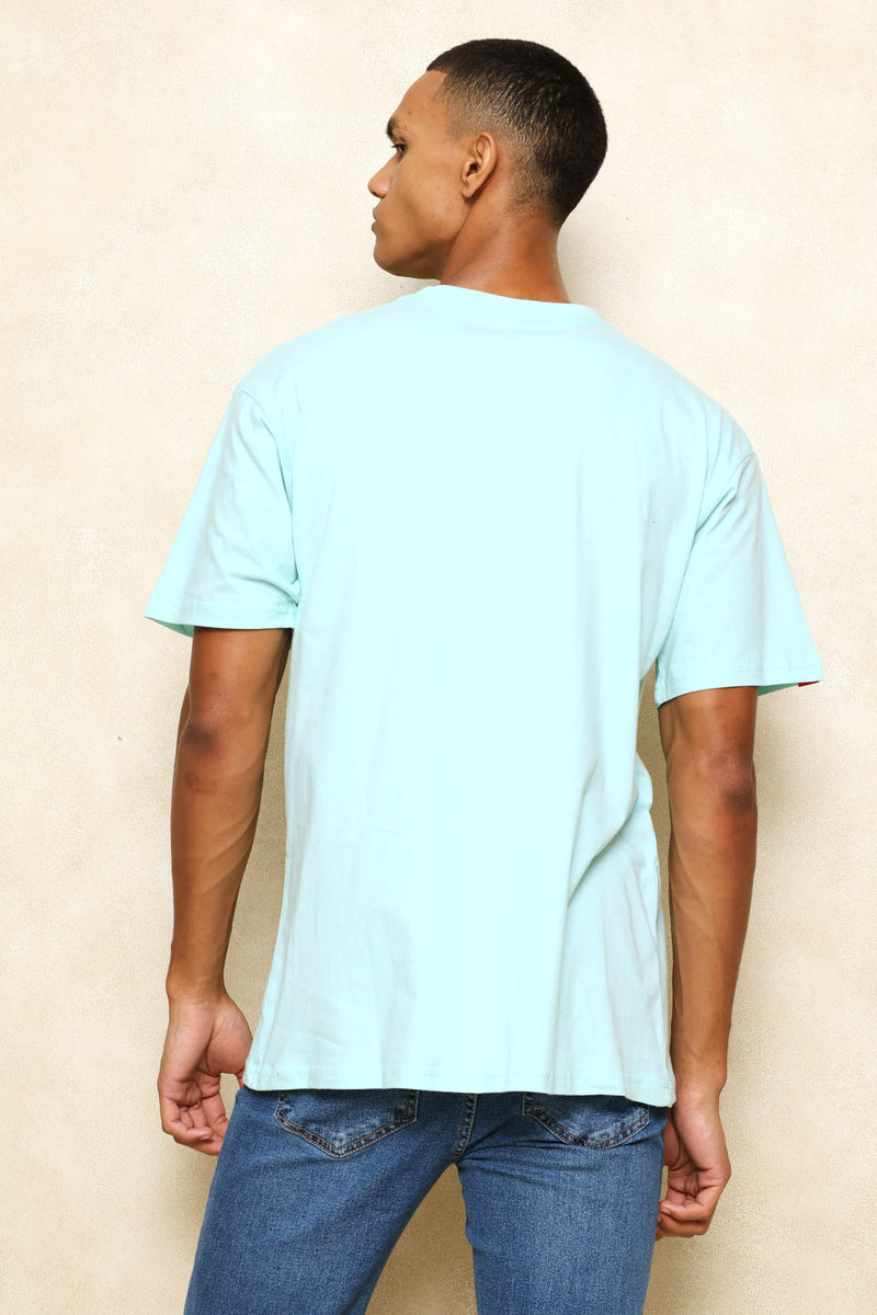 Rhino Star Tee - Mint