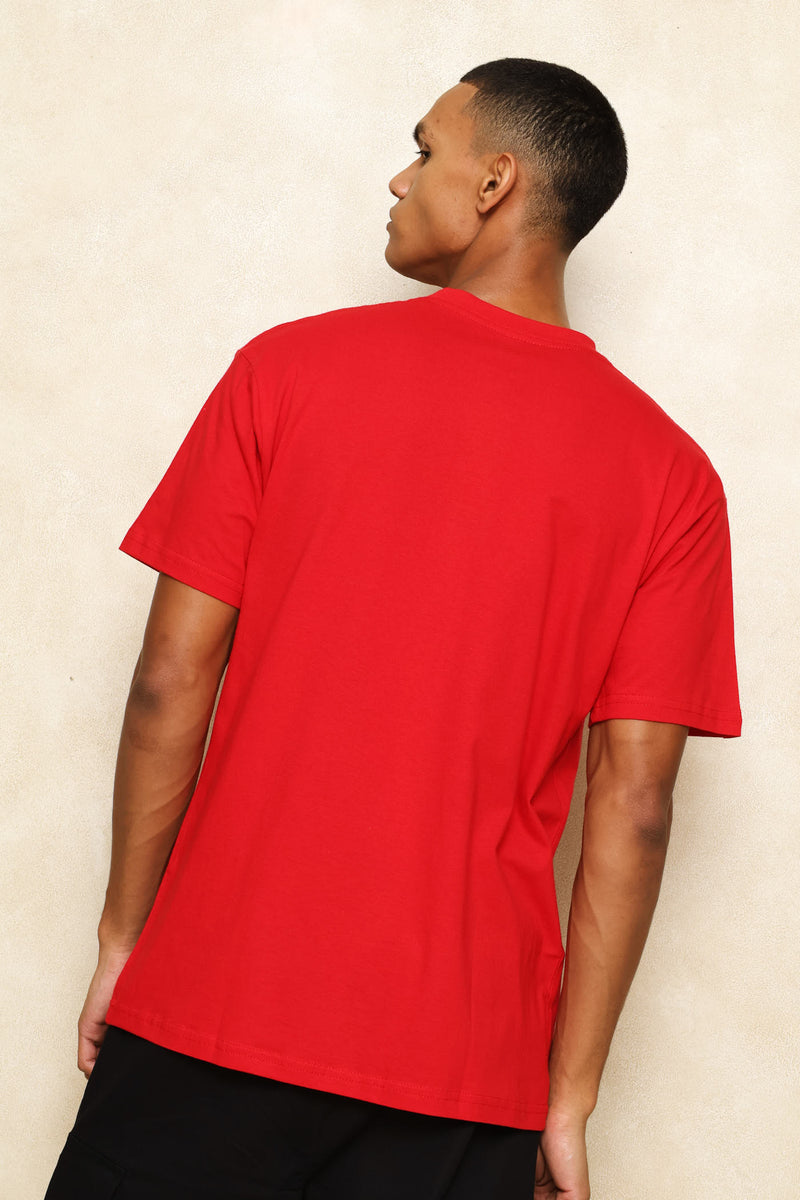 Never Out Tee - Red
