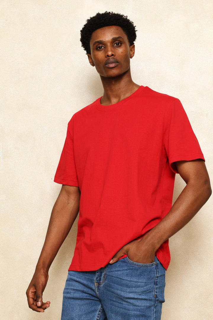 Plain Tee - Red