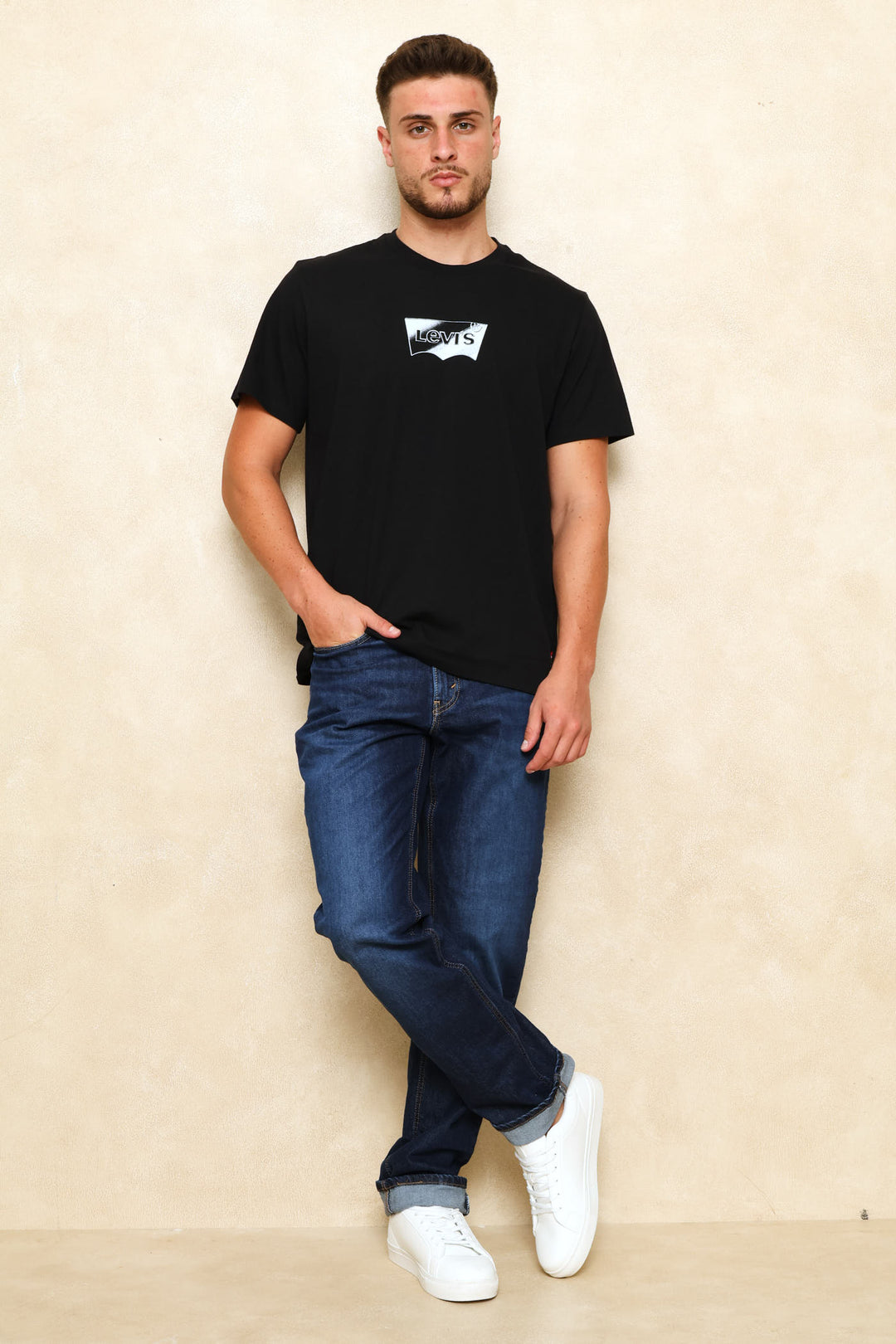 Graphic Chrome Tee - Black