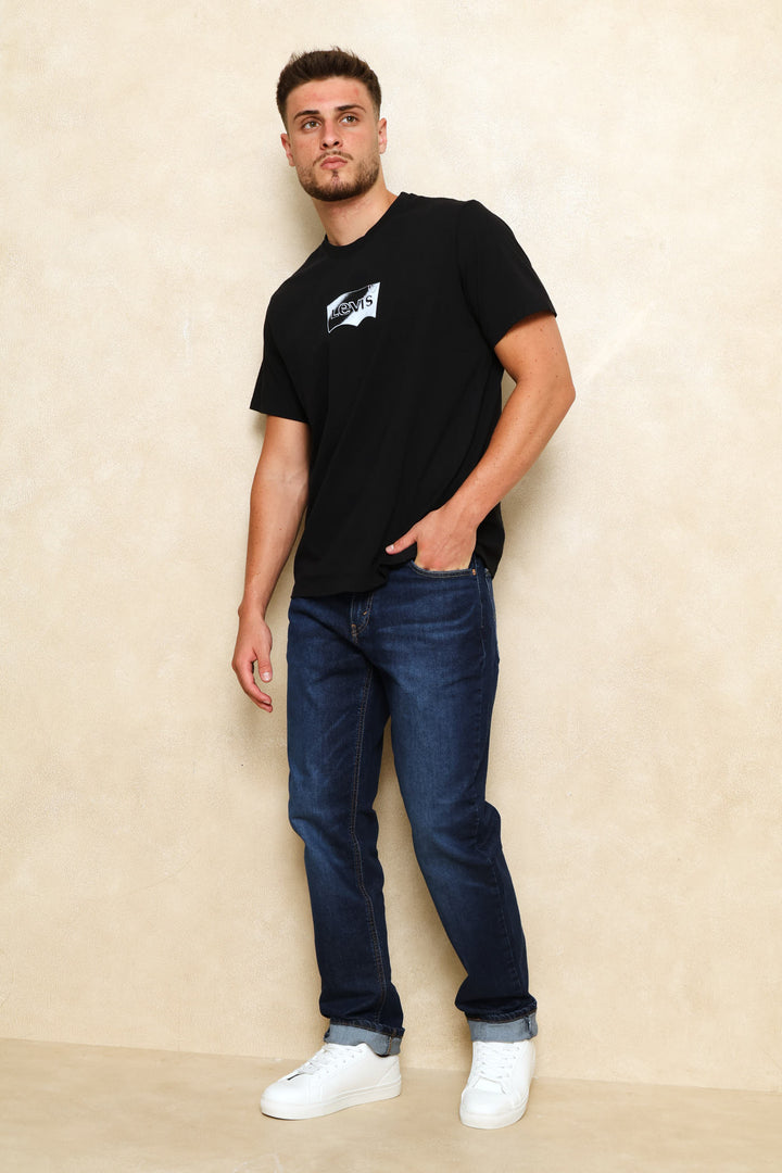 541 Just A Game Athletic Taper Denim - Mid Wash