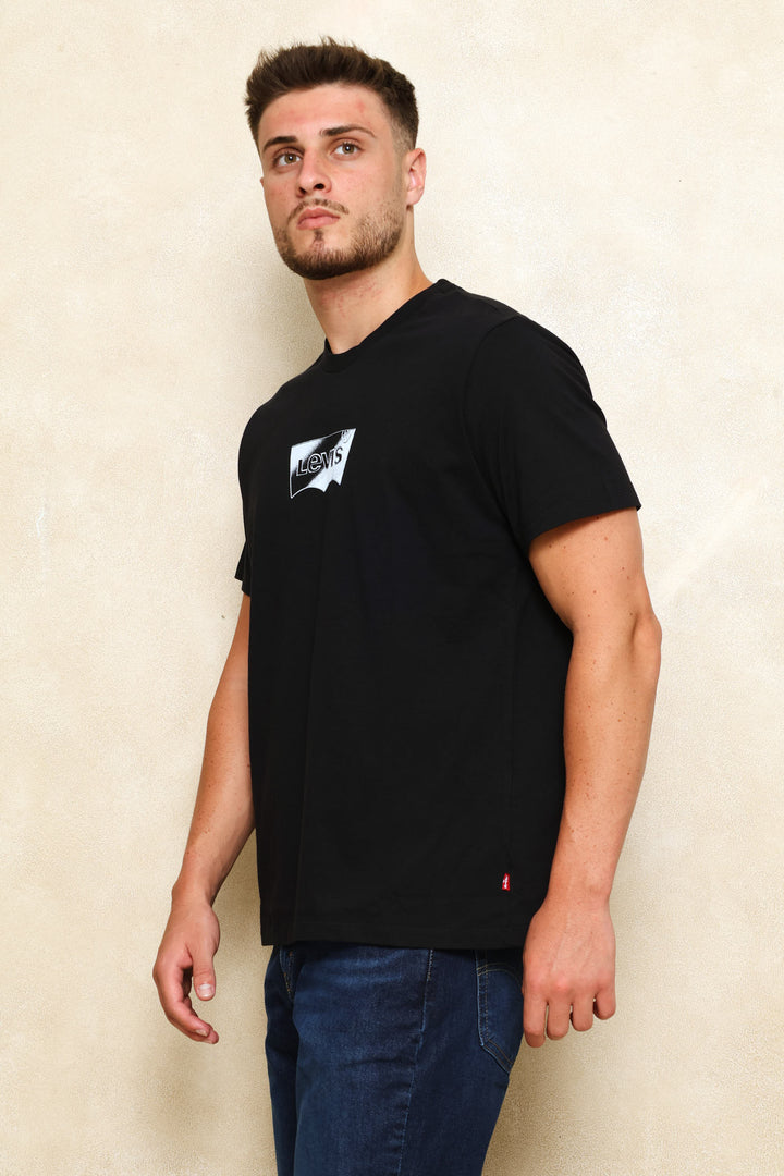 Graphic Chrome Tee - Black