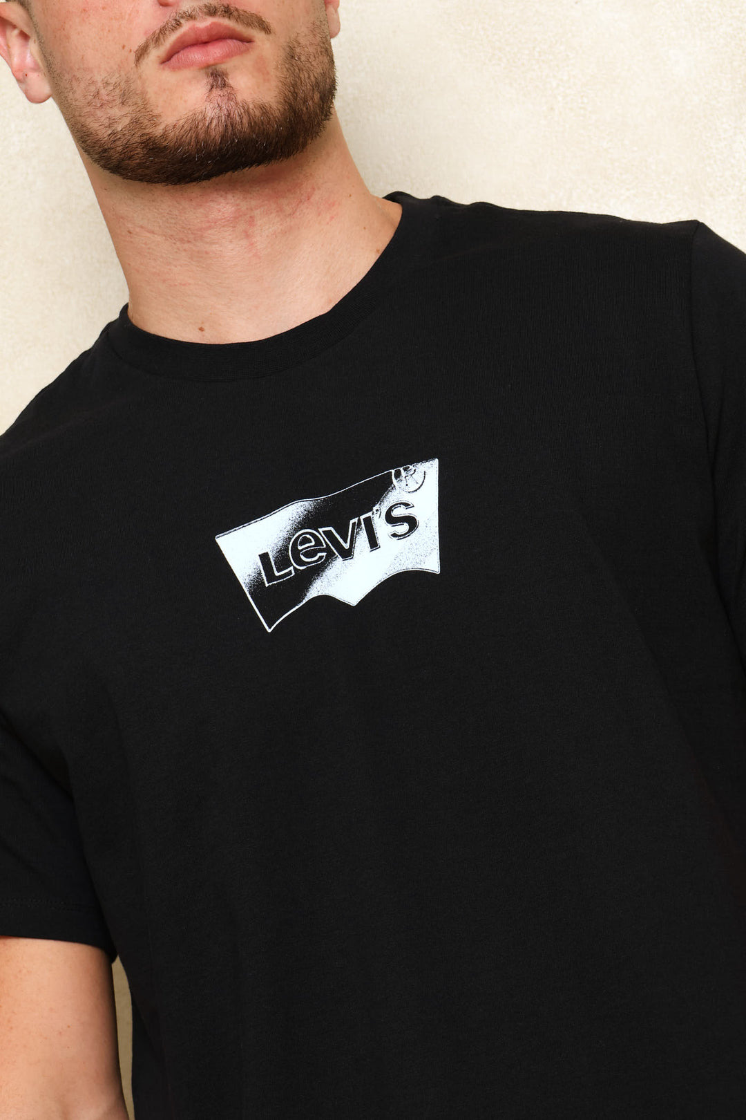 Graphic Chrome Tee - Black
