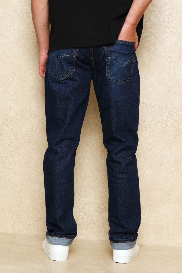 541 Just A Game Athletic Taper Denim - Mid Wash