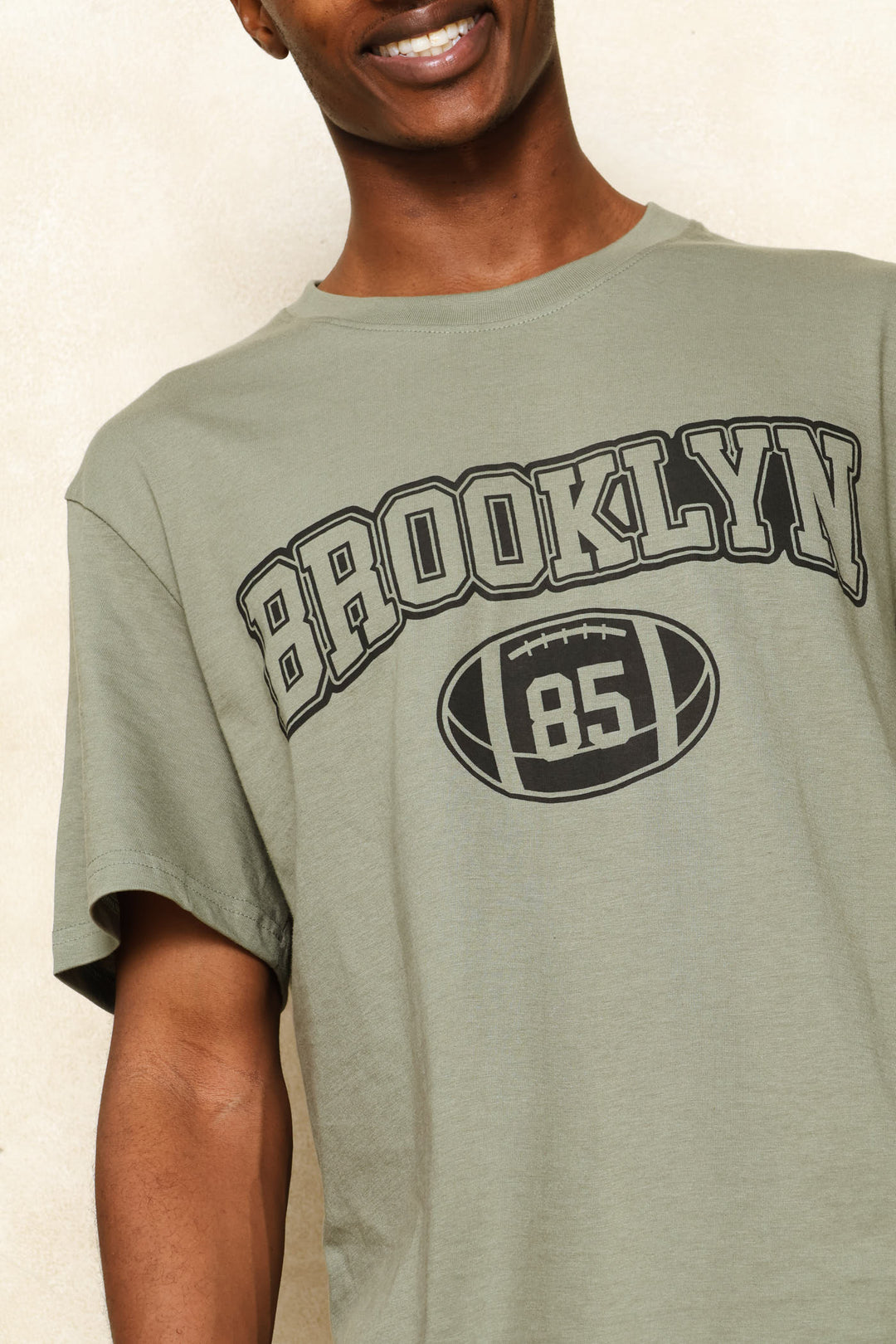 Brooklyn Print Tee - Sage