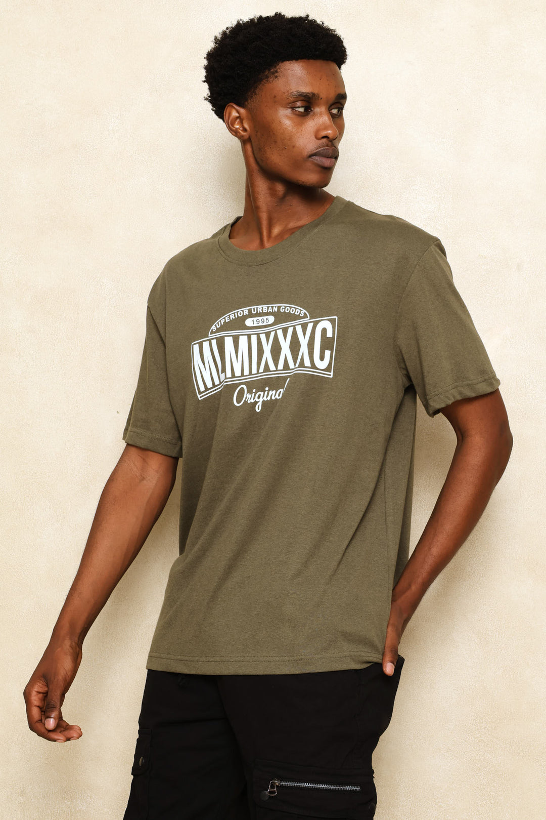 Mlmixxxc Print Tee - Dark Fatigue