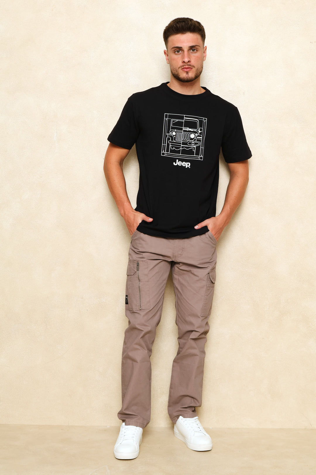 Car Icon Tee - Black