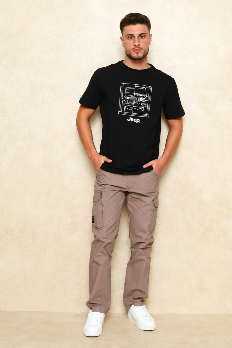Car Icon Tee - Black