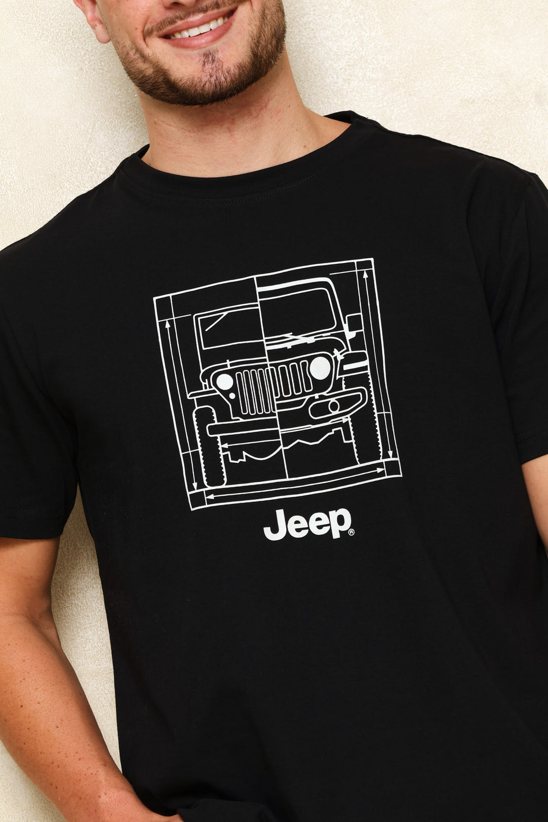 Car Icon Tee - Black