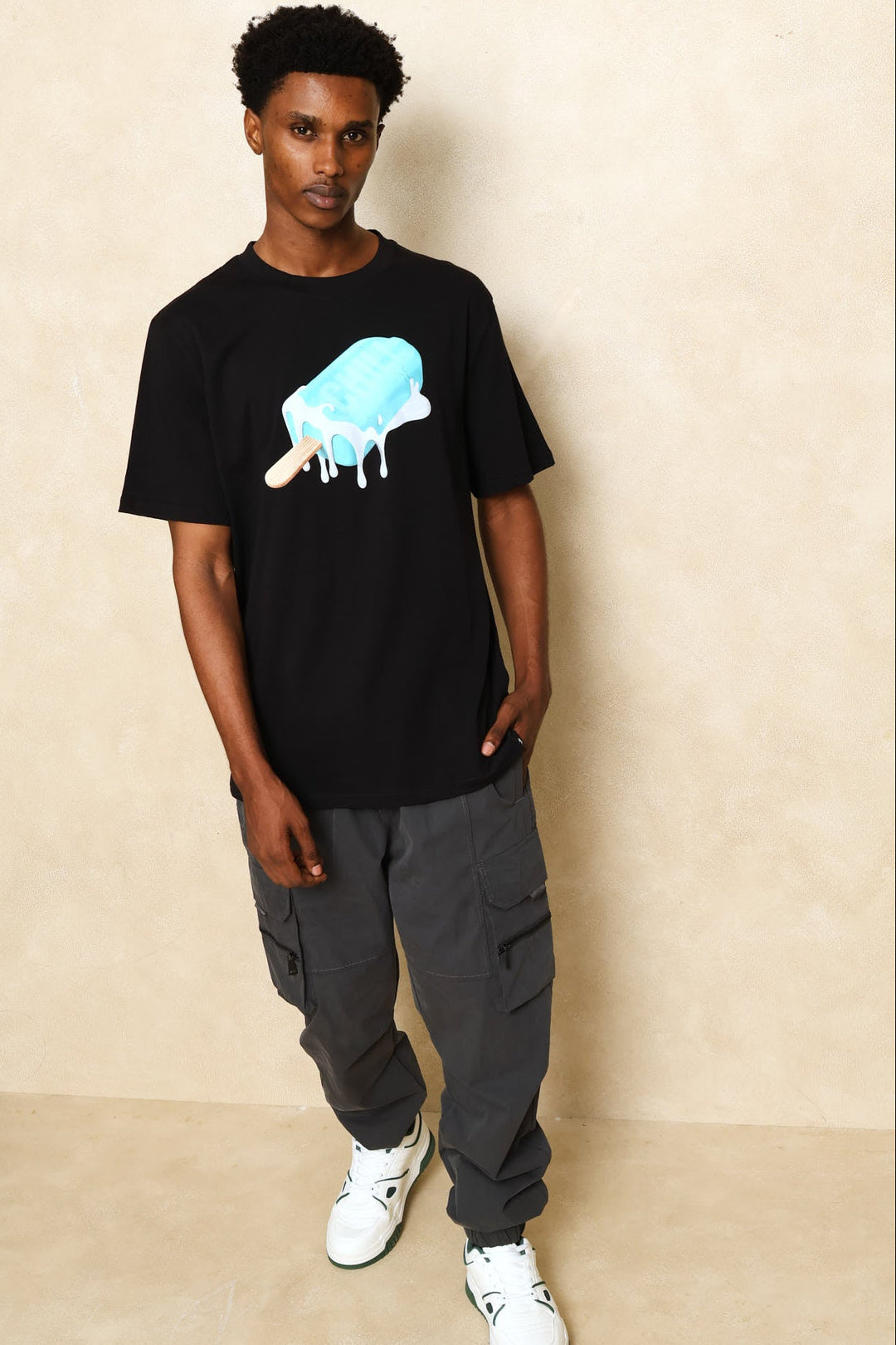 Popsicle Chill Tee - Black