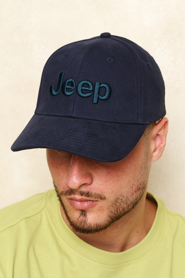 Basic Branded Peak - Navy