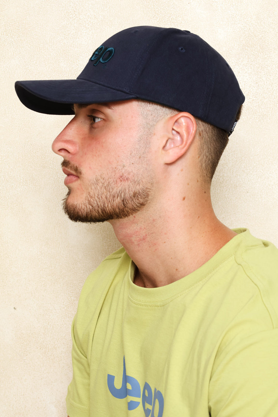 Basic Branded Peak - Navy