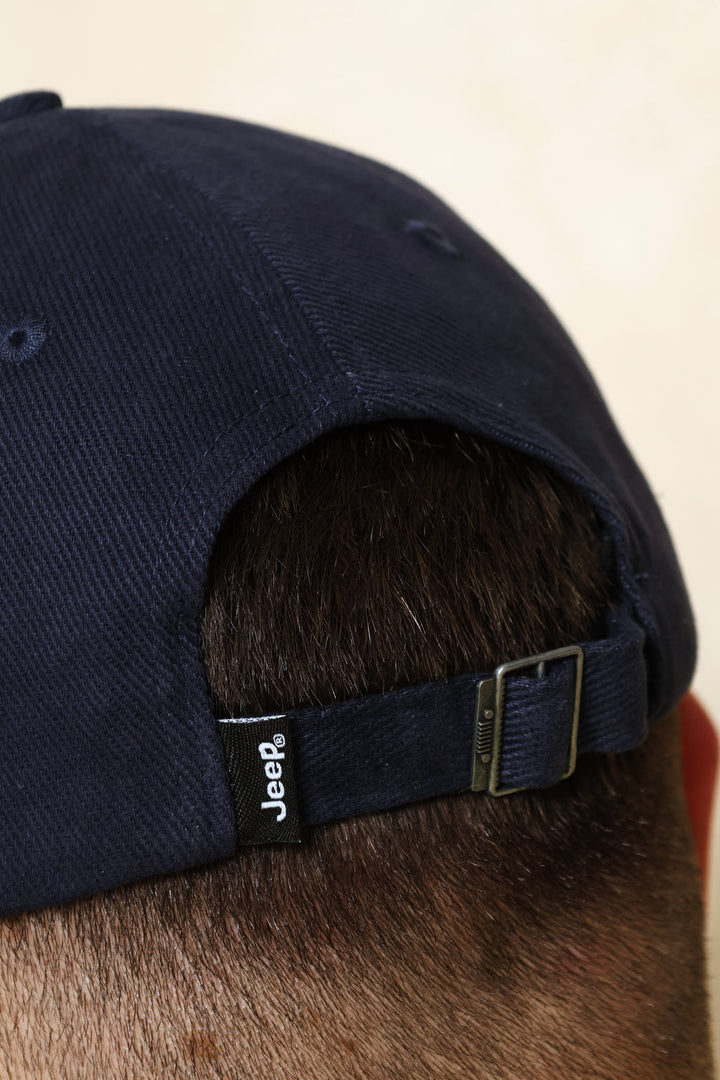 Basic Branded Peak - Navy