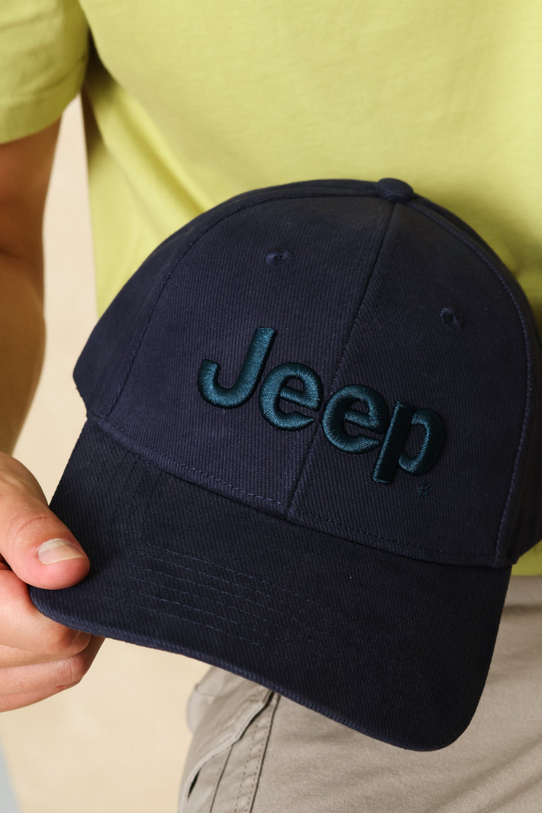 Basic Branded Peak - Navy
