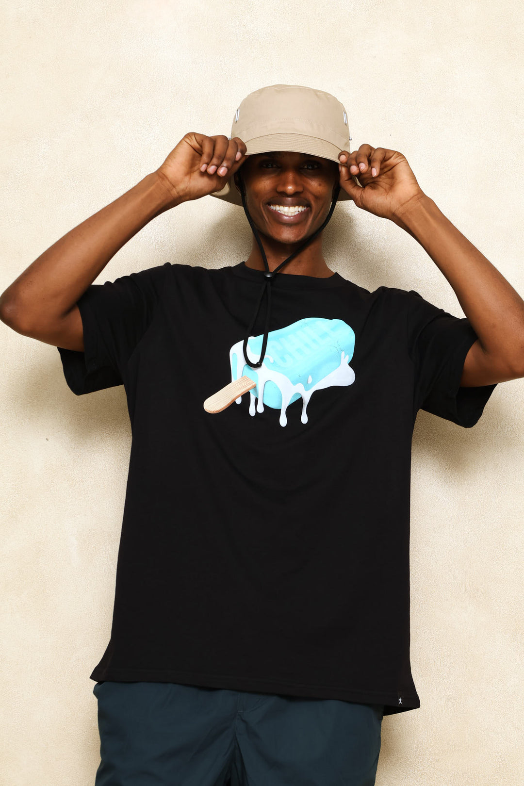 Popsicle Chill Tee - Black