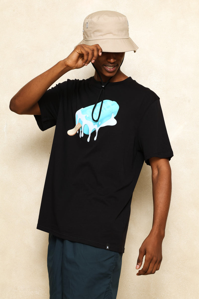 Popsicle Chill Tee - Black